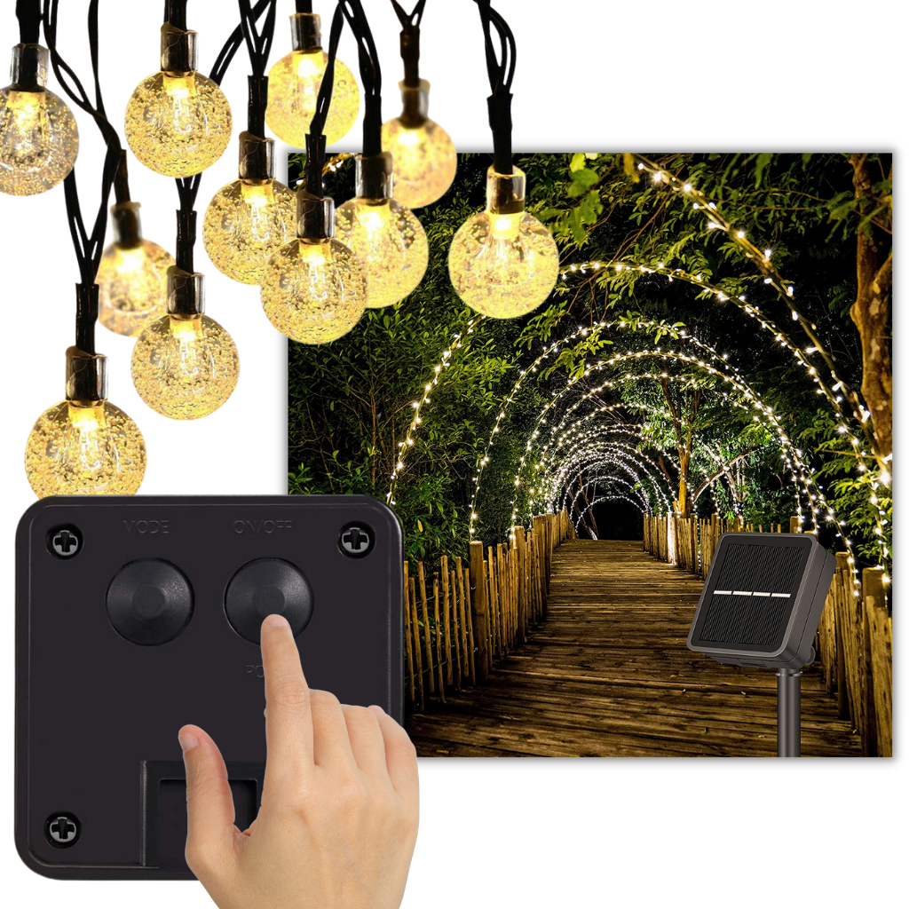Solar Garland Light String