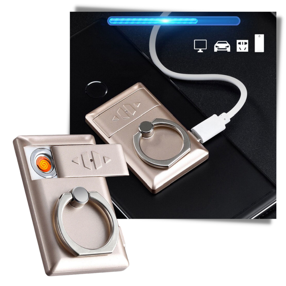 Phone Ring with Lighter