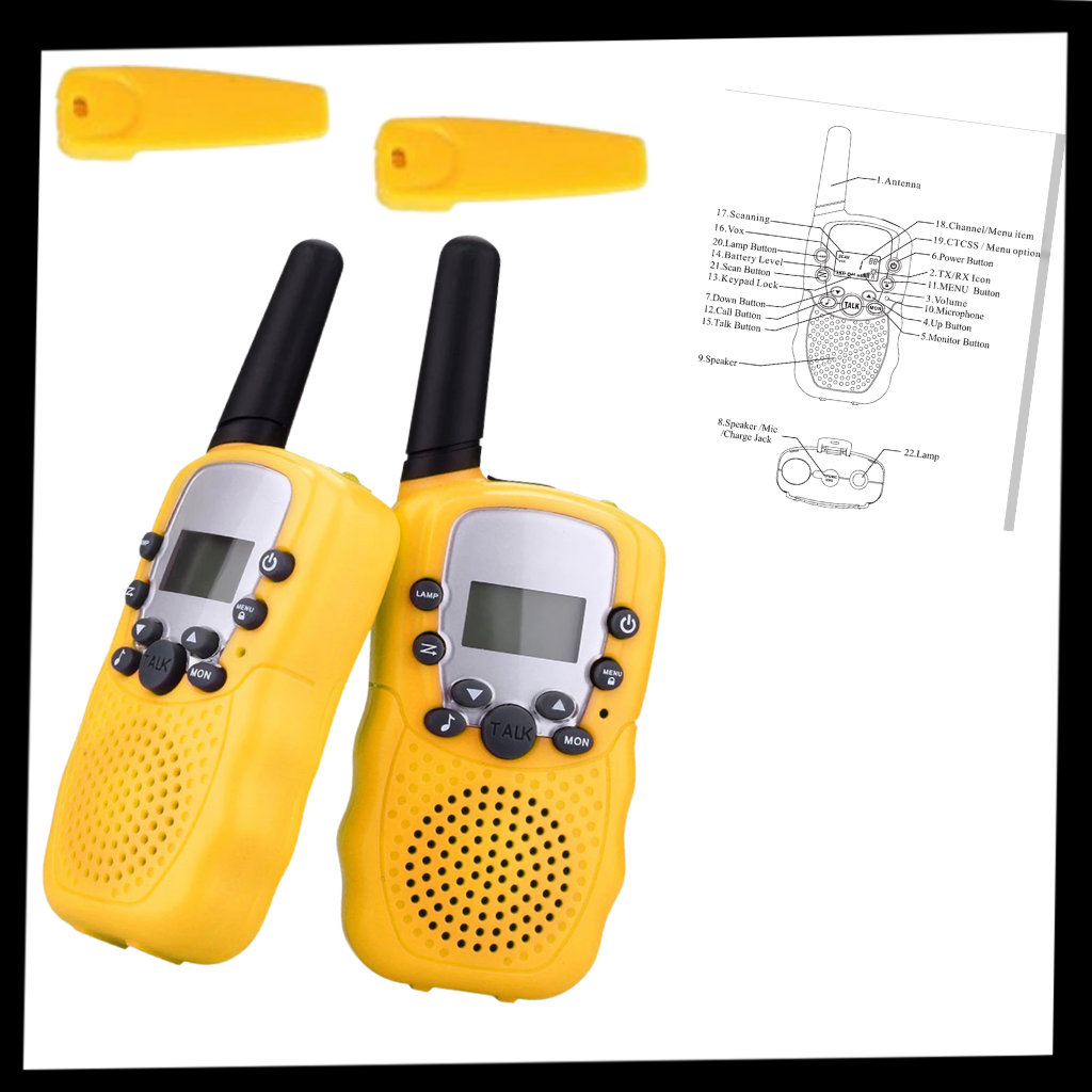 Kids Walkie Talkies (2 Pcs)