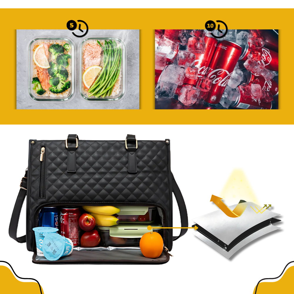 Insulated Carry-All Tote Bag - Ozerty